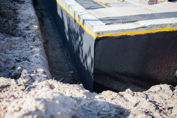 Residential Waterproofing installation at a Antioch, IL home by SJ Waterproofing Pros